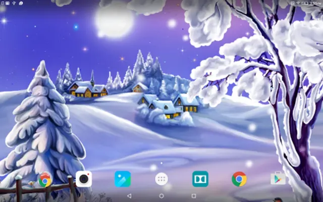 Winter Landscape Wallpaper android App screenshot 1