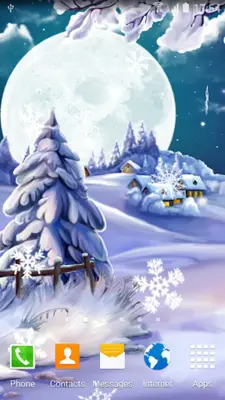 Winter Landscape Wallpaper android App screenshot 4